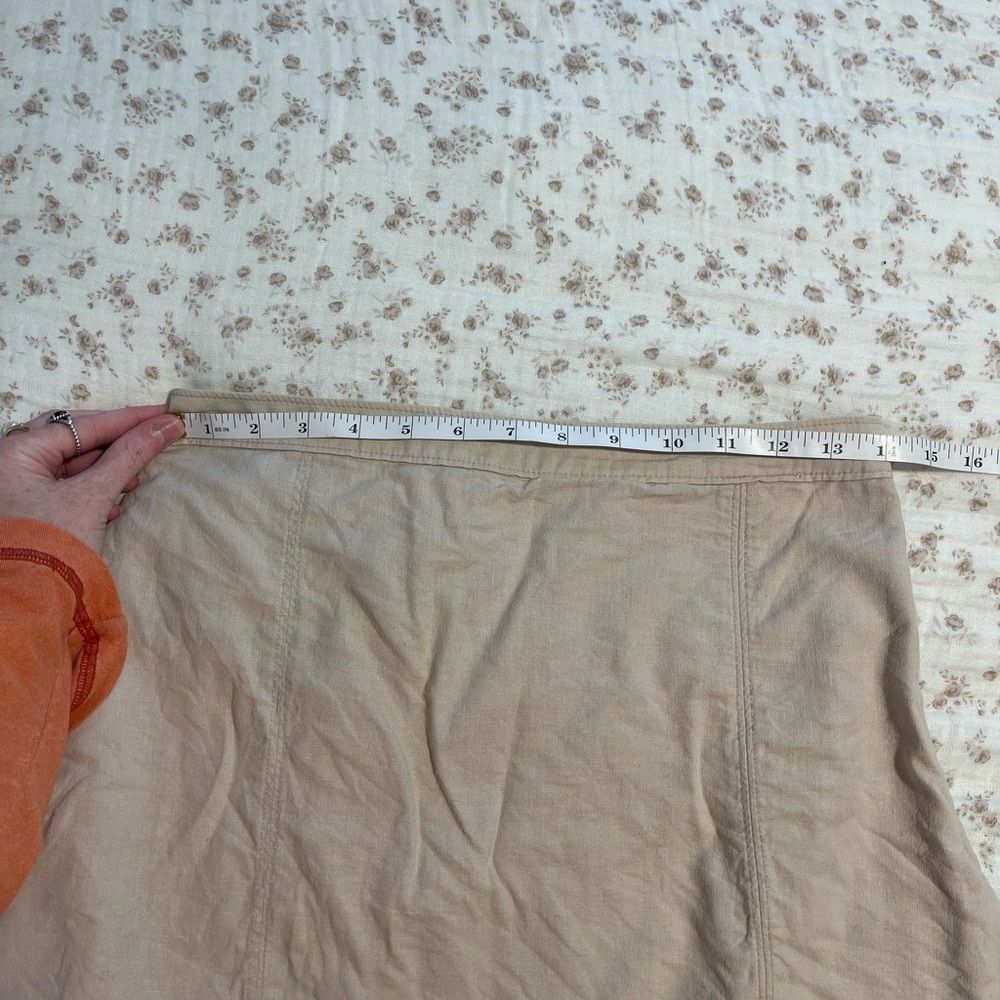 Abercrombie & Fitch Tan Mini Skirt - Picture 6 of 7